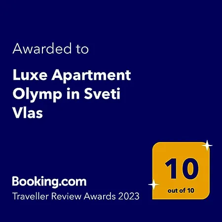 Luxe Olymp In Апартаменты Свети-Влас